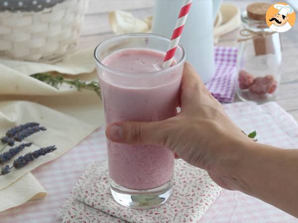 Milkshake fragole e lamponi - Preparazione tappa 3