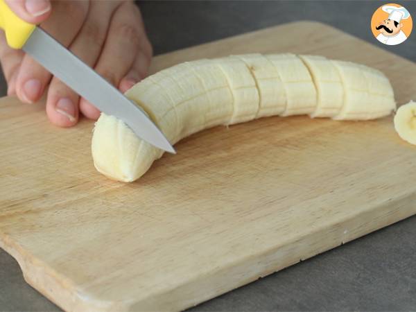 Milkshake vegano alla banana - Preparazione tappa 1