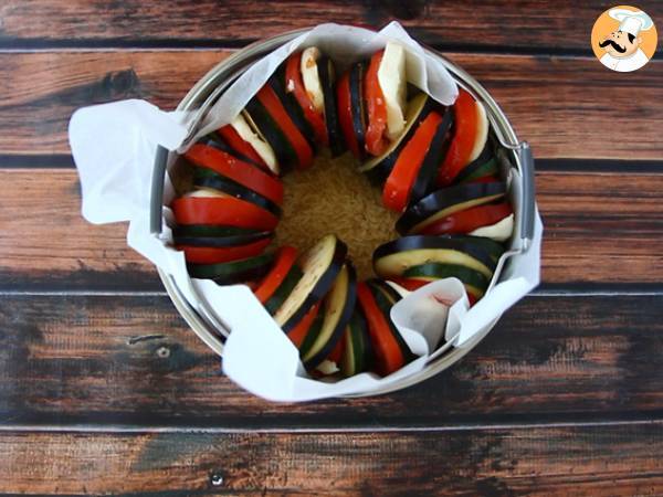 Ricette con il Cookeo: Tian di verdure alla provenzale - Preparazione tappa 3
