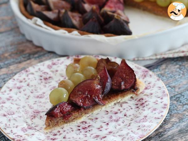 Crostata con uva e fichi - Preparazione tappa 5