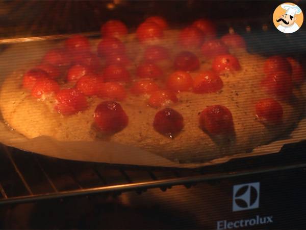 Focaccia semintegrale con pomodorini - Preparazione tappa 5
