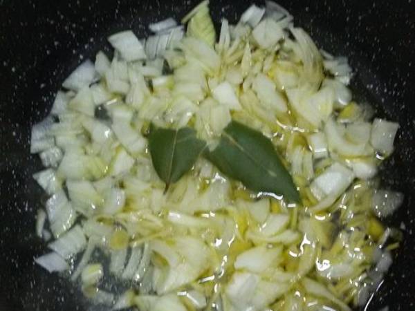 Spaghetti con pesce alla Matalotta - Preparazione tappa 2