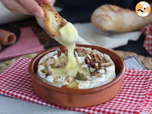 Camembert al forno con miele e frutta secca - Preparazione tappa 4