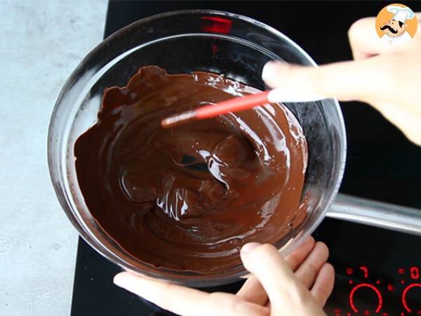 Tartufi al cioccolato decorati - Preparazione tappa 1