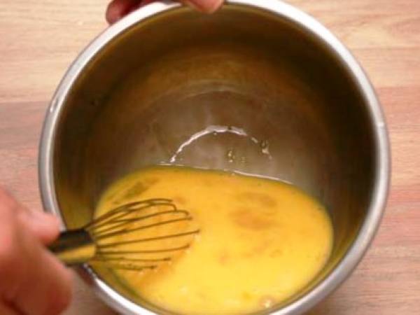 Flan di latte - Preparazione tappa 1