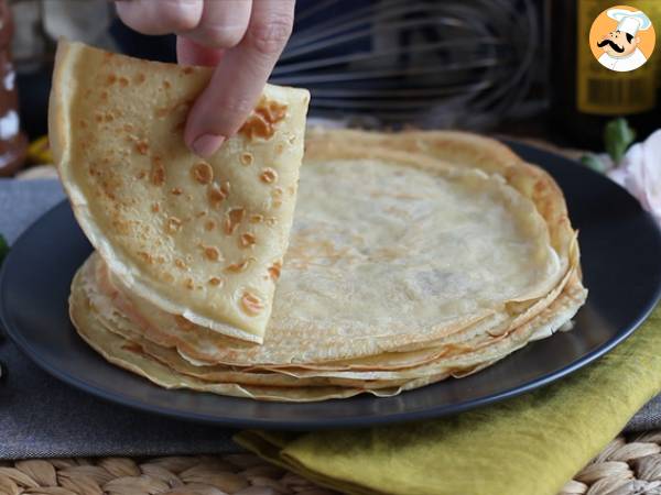 Impasto per crêpes con la birra - ricetta senza lattosio - Preparazione tappa 5