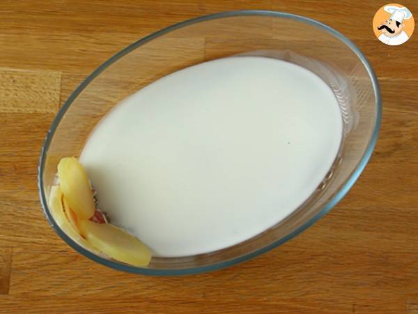 Tortino di patate con scamorza e pancetta - Preparazione tappa 3
