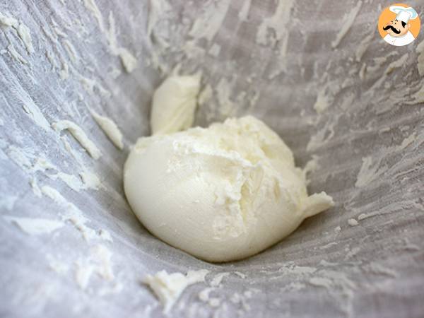 Formaggio fresco fatto in casa - tipo Philadelphia - Preparazione tappa 6