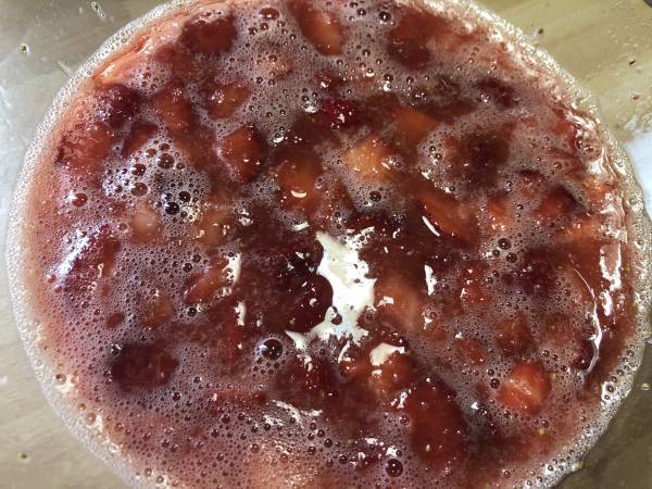 Tiramisu' alle fragole di Lucy - Preparazione tappa 2