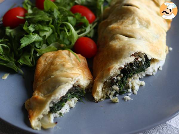 Merluzzo in crosta con spinaci - Preparazione tappa 7