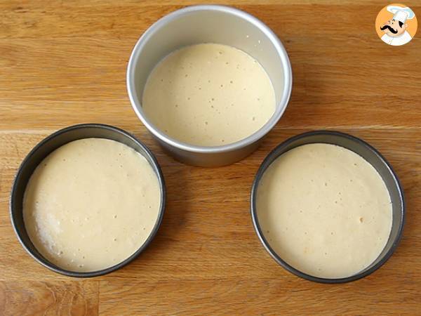 Layer cake alle fragole con crema al mascarpone - Preparazione tappa 4