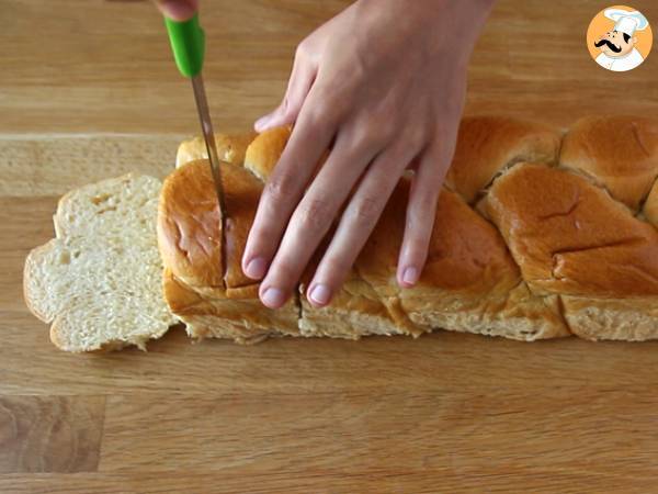 Sandwich di Pan Brioche con gamberi e cetrioli - Preparazione tappa 4