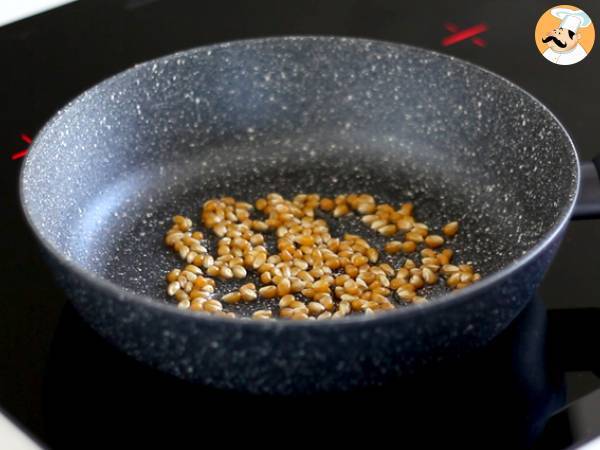 Popcorn al curry - Preparazione tappa 1