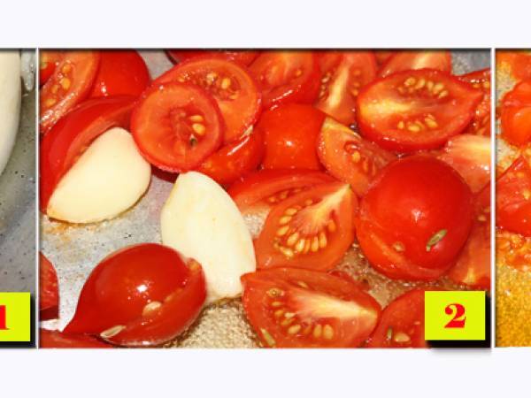 Filetto di nasello all’acqua pazza - Preparazione tappa 1