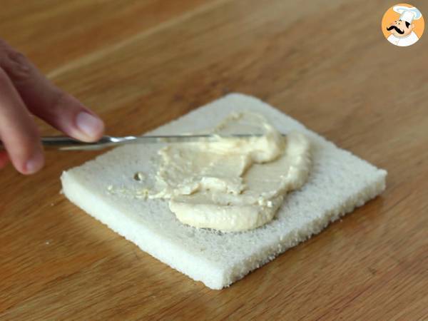 Stella di tramezzini - Preparazione tappa 1