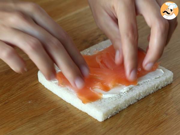 Stella di tramezzini - Preparazione tappa 3