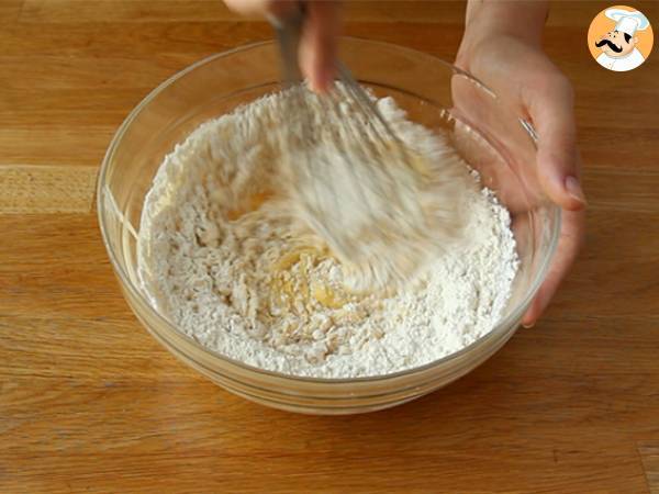 Torta ai mirtilli - Preparazione tappa 1