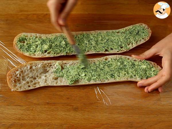 Pane all'aglio e prezzemolo - Preparazione tappa 2
