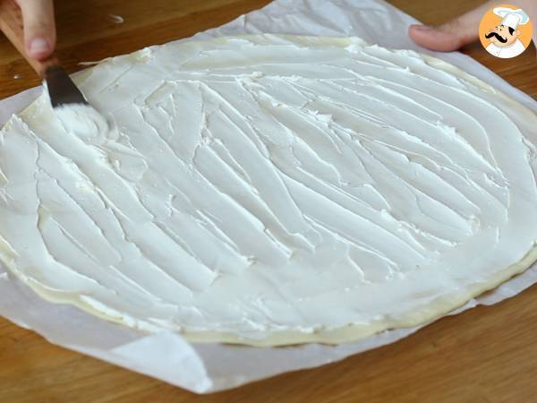 Alberelli di sfoglia al salmone - Preparazione tappa 1