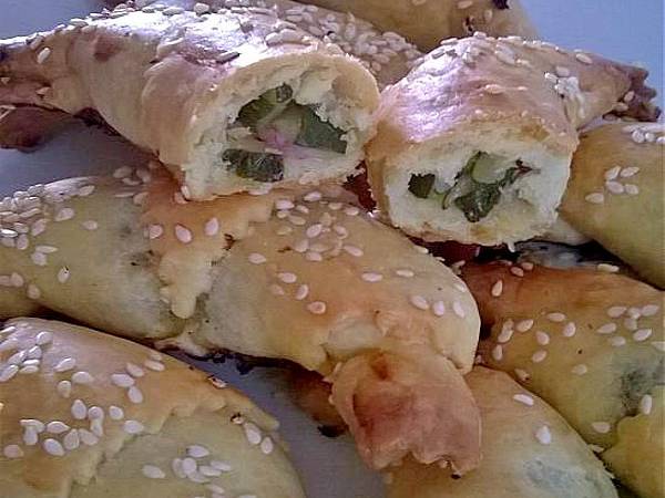 Cornetti salati con prosciutto cotto e zucchine - Preparazione tappa 5