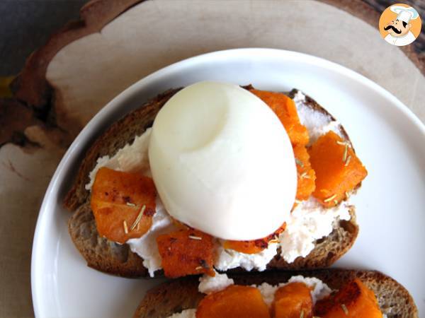 Bruschette zucca e ricotta - Preparazione tappa 3