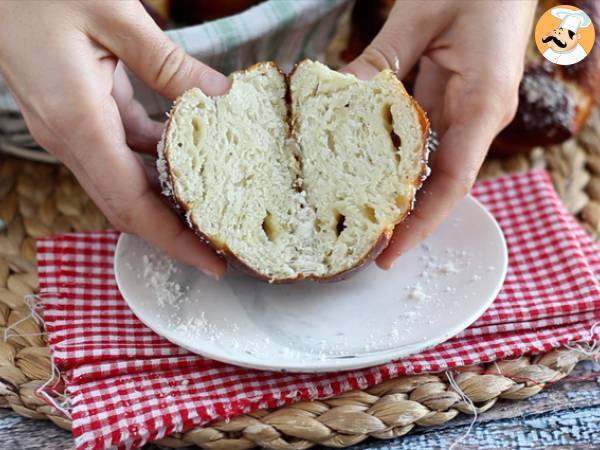 Bretzel farciti con mozzarella e rosmarino - Preparazione tappa 8