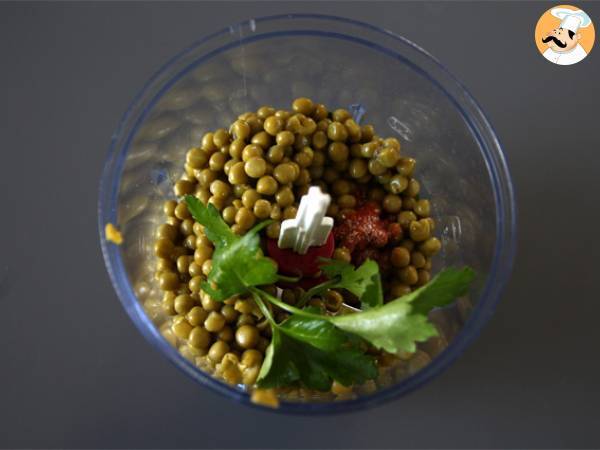 Guacamole di piselli - Preparazione tappa 1