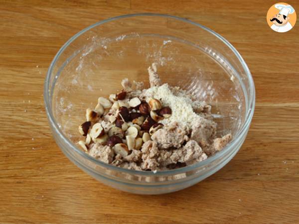 Crumble di zucca alle nocciole - Preparazione tappa 3
