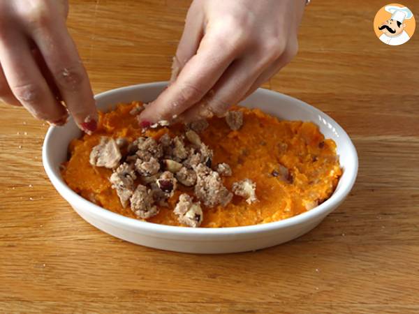 Crumble di zucca alle nocciole - Preparazione tappa 4