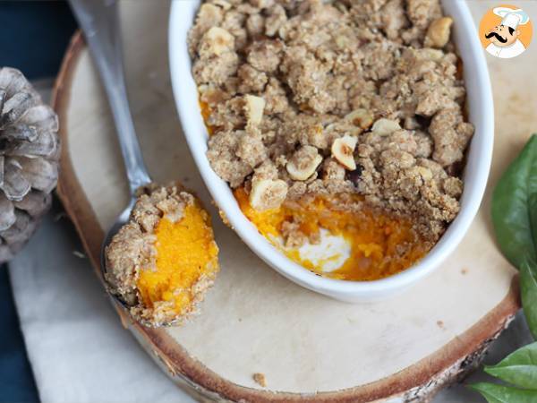 Crumble di zucca alle nocciole - Preparazione tappa 5