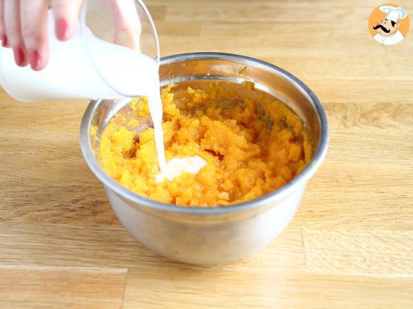 Torta di zucca e cocco - Preparazione tappa 2