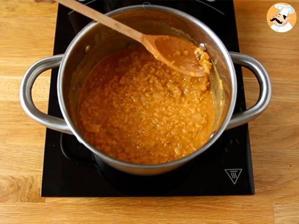 Dahl di lenticchie rosse, la ricetta vegetariana che arriva dall'India - Preparazione tappa 5