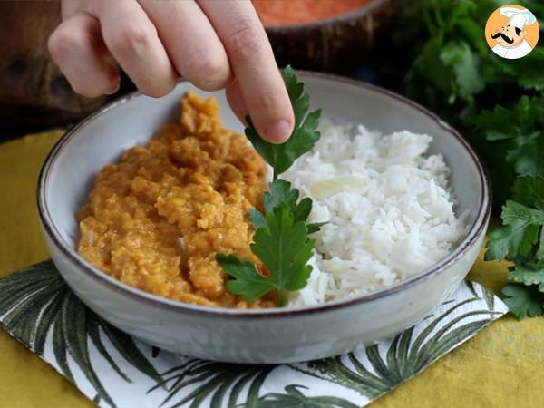 Dahl di lenticchie rosse, la ricetta vegetariana che arriva dall'India - Preparazione tappa 6