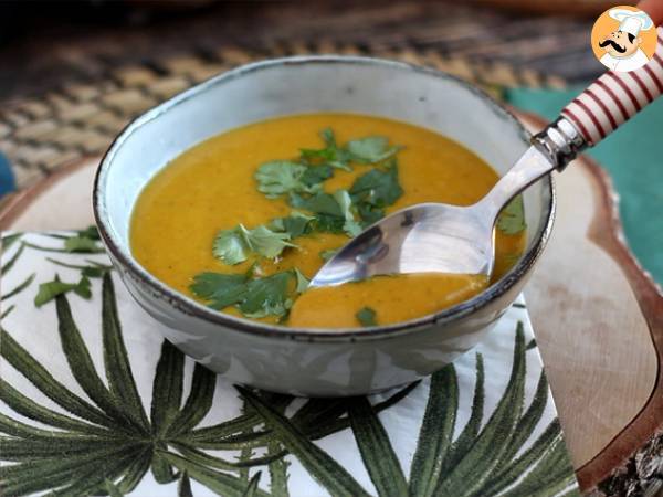 Zuppa di lenticchie corallo e zucca - Preparazione tappa 4