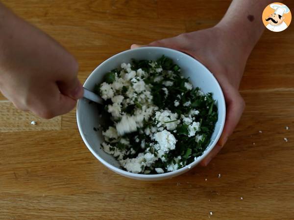 Gozleme farciti con feta - Preparazione tappa 4