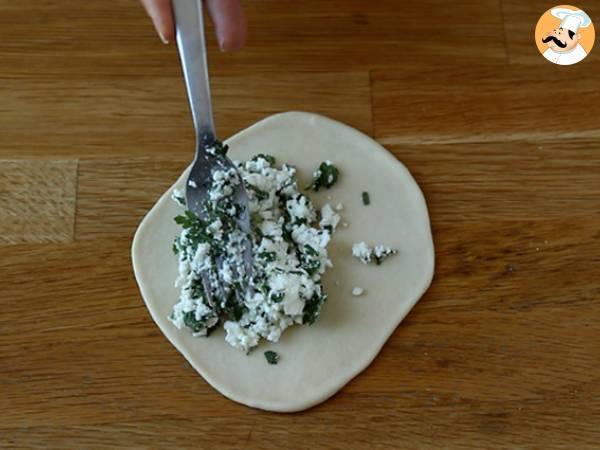 Gozleme farciti con feta - Preparazione tappa 6