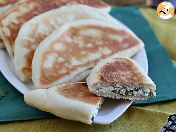 Gozleme farciti con feta - Preparazione tappa 9