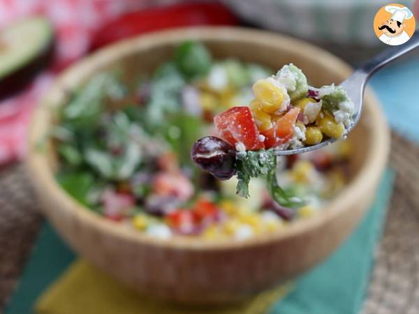 Insalata messicana in barattolo (Salad Jar) - Preparazione tappa 5