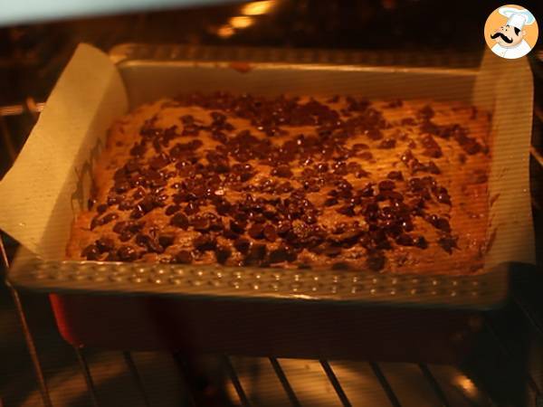 Torta cookie con pepite di cioccolato - Preparazione tappa 5