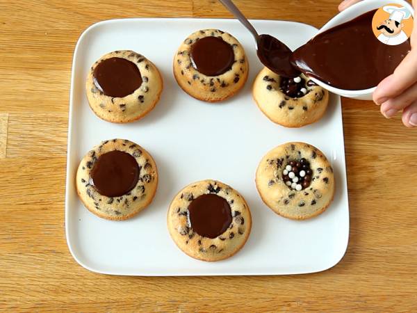 Financiers tigrati al cioccolato - Preparazione tappa 8