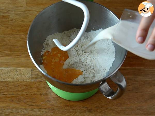 Brioche intrecciata - Preparazione tappa 2