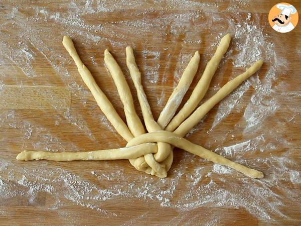 Brioche intrecciata - Preparazione tappa 9