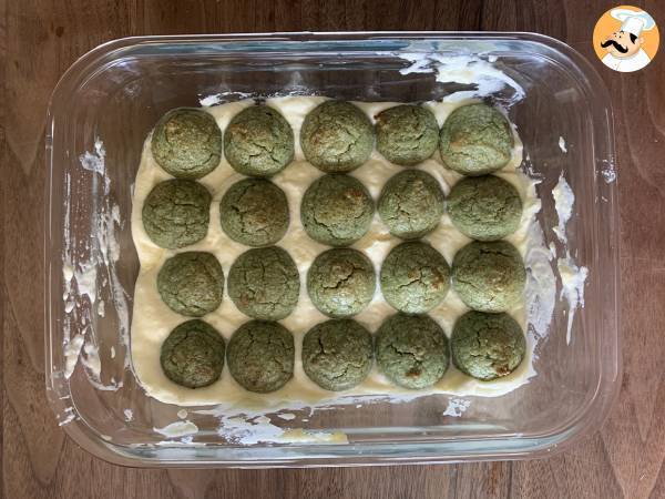Tiramisu senza glutine pistacchio e lamponi - Preparazione tappa 6