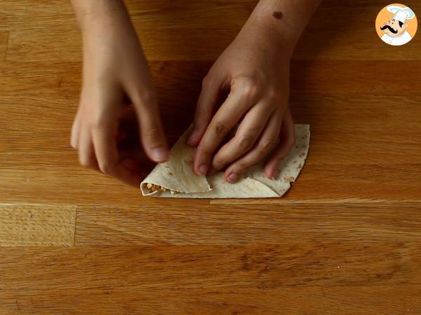 Piadine a fazzoletto in versione messicana - Preparazione tappa 3