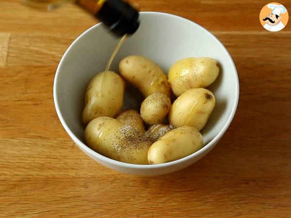 Bicchierini raclette: una semplice idea aperitivo - Preparazione tappa 1