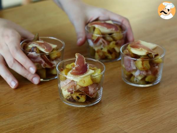 Bicchierini raclette: una semplice idea aperitivo - Preparazione tappa 5