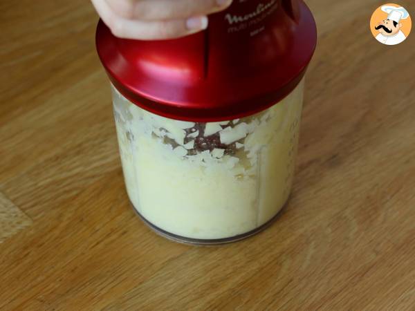 Waffles di patate farciti - Preparazione tappa 1