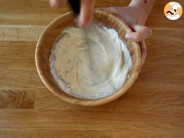 Waffles di patate farciti - Preparazione tappa 2