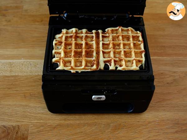 Waffles di patate farciti - Preparazione tappa 4
