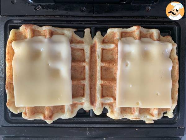 Waffles di patate farciti - Preparazione tappa 6